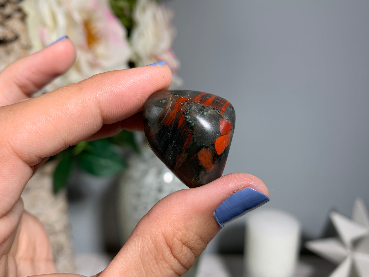 Tumbled African Bloodstone