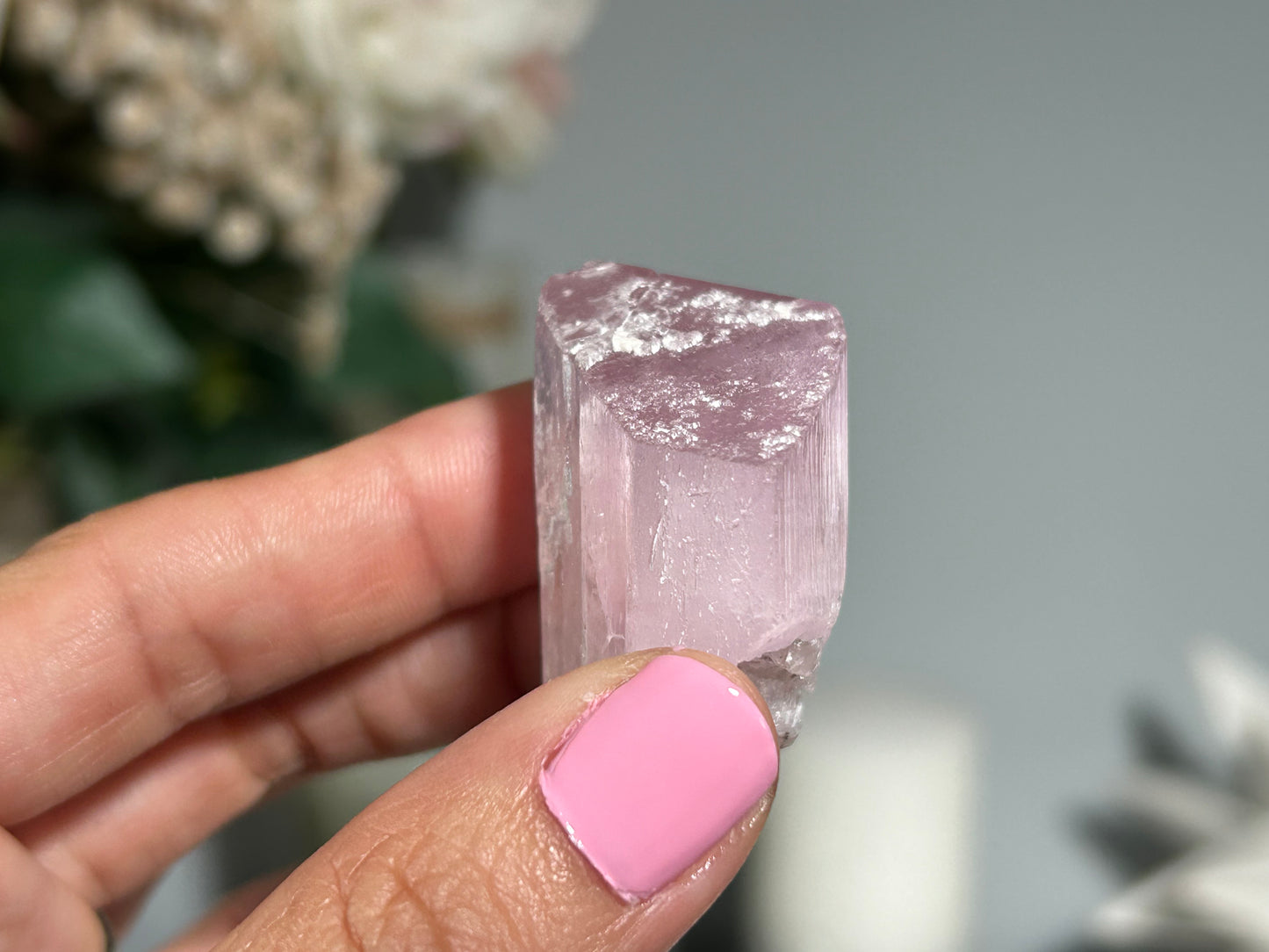 Natural Purple Kunzite Point (1.6", 40mm)