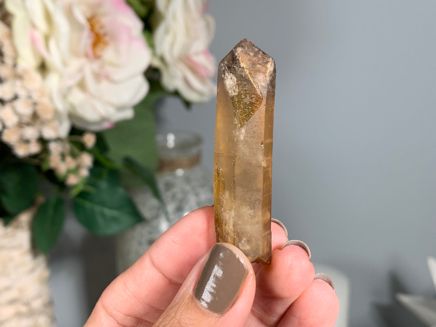 Congo Smoky Citrine Point (2.2", 56mm)