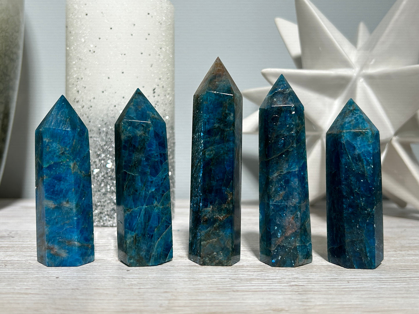 Blue Apatite Tower