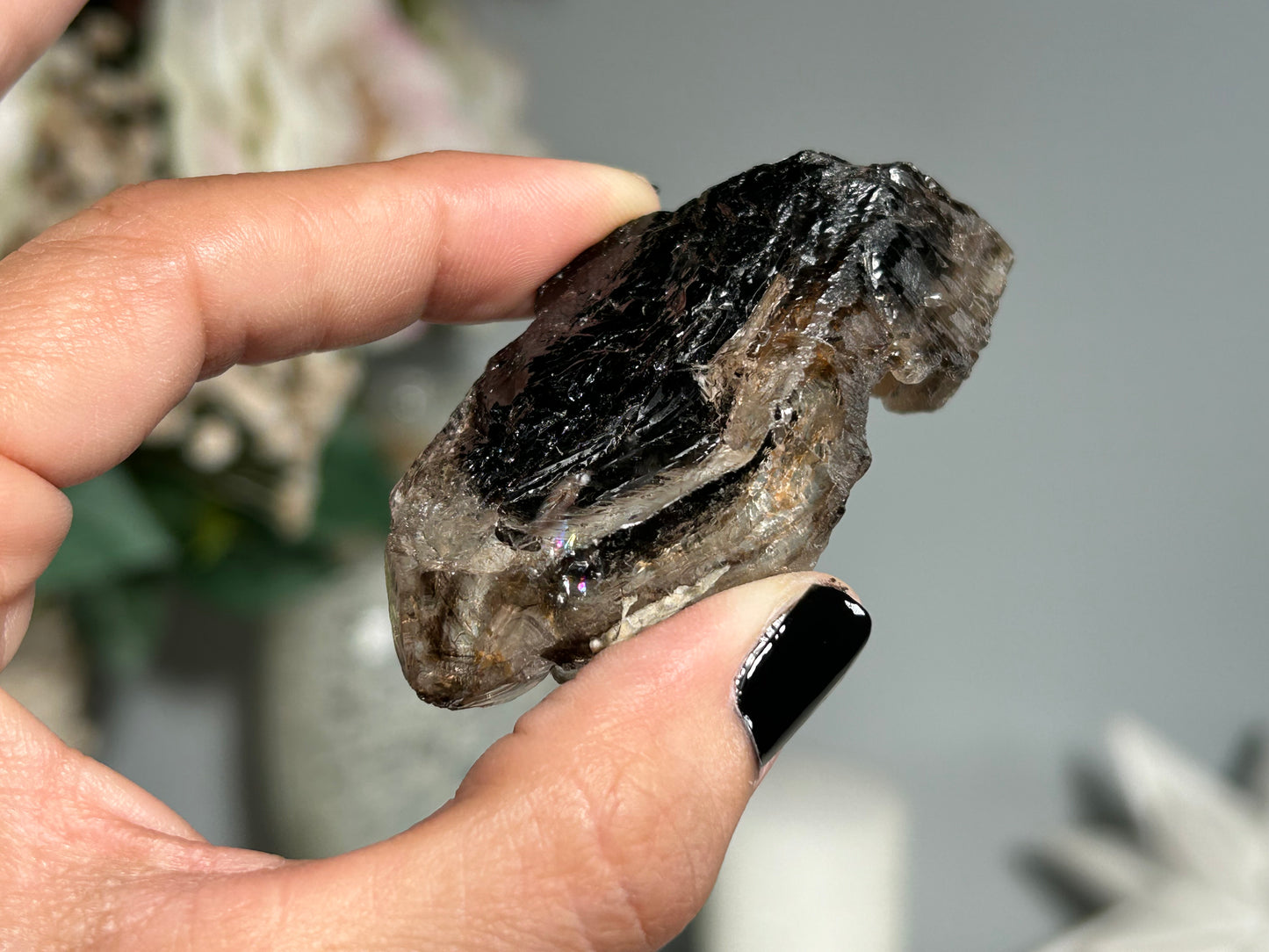 Smoky Elestial Quartz (2.6", 67mm)