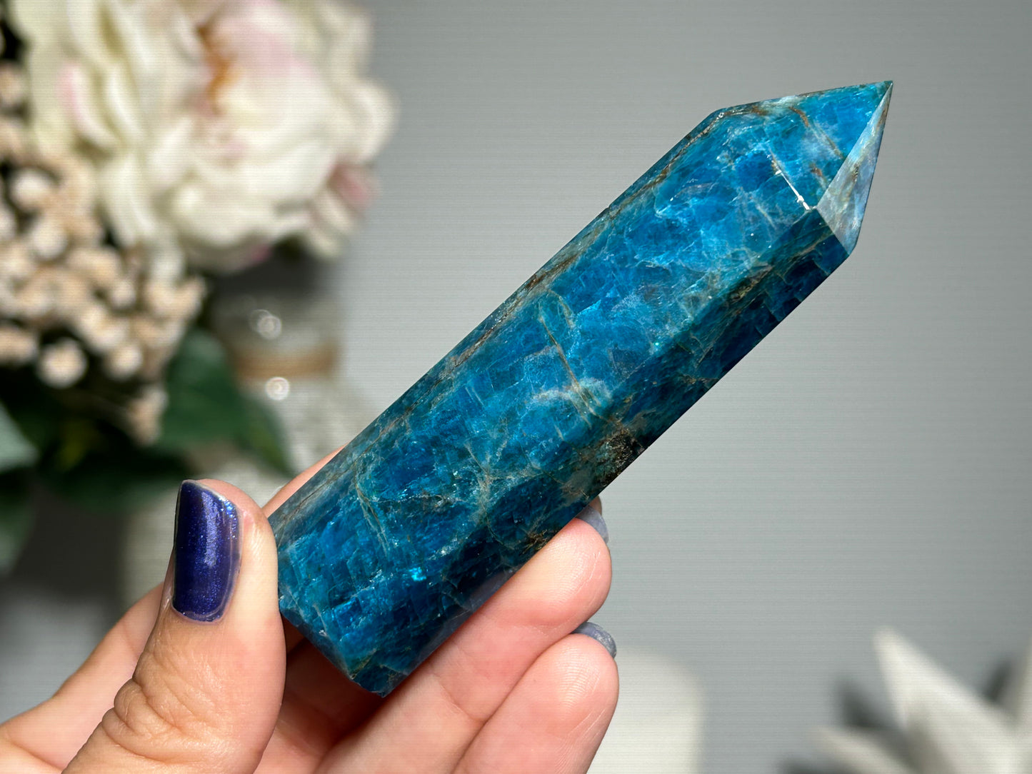 Blue Apatite Tower