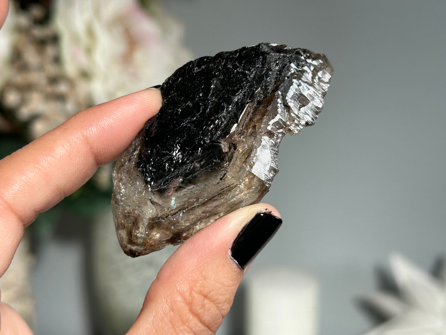 Smoky Elestial Quartz (2.6", 67mm)