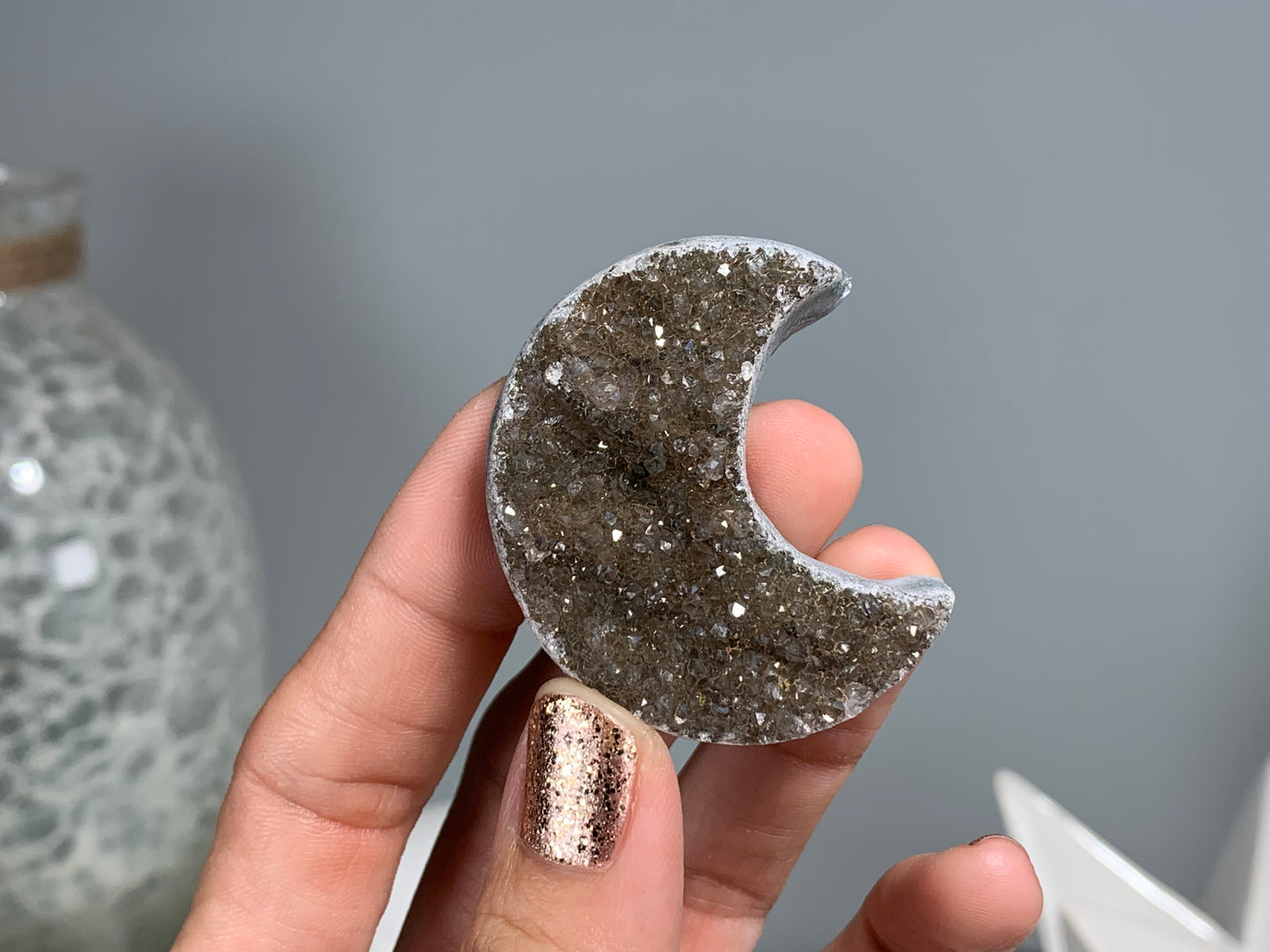 Druzy Moon (4-5 cm)