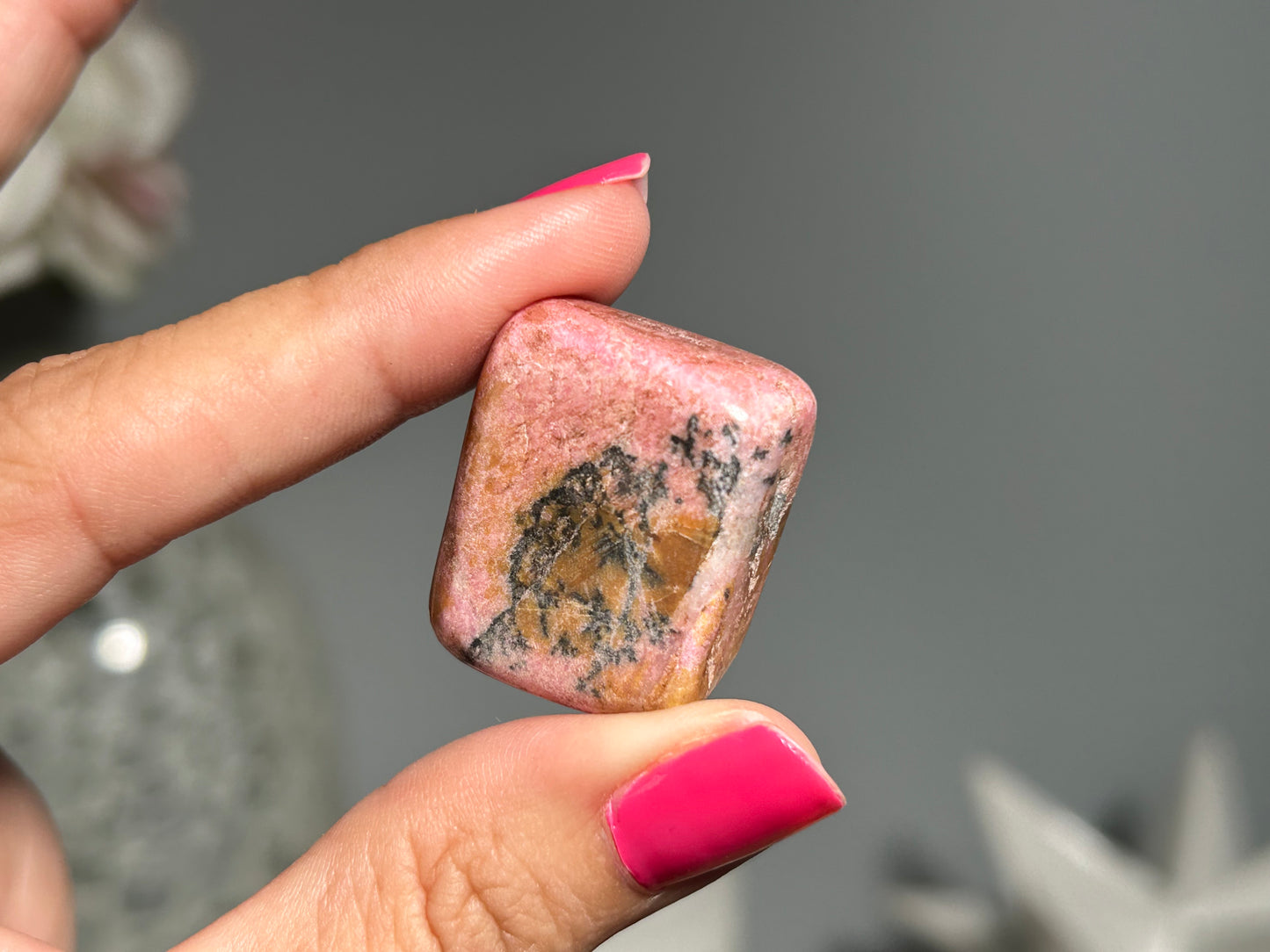 Tumbled Rhodonite Large