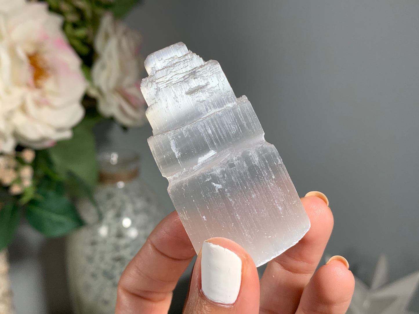 Selenite Skyscraper (2.5" 6cm)