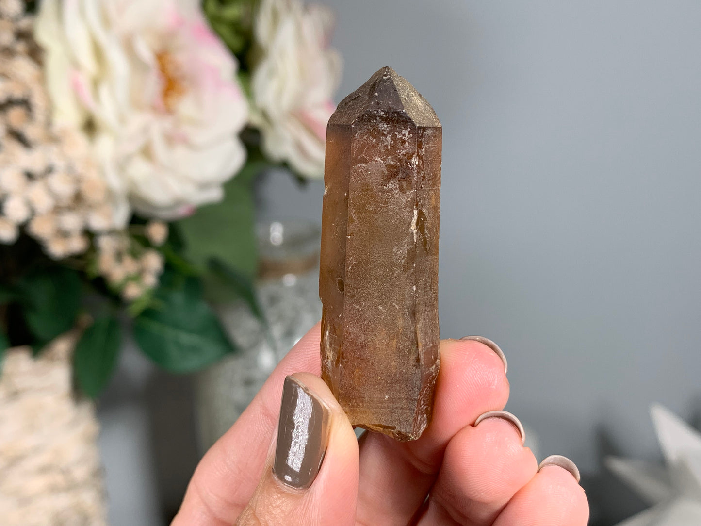 Congo Smoky Citrine Point (2.1", 54mm)