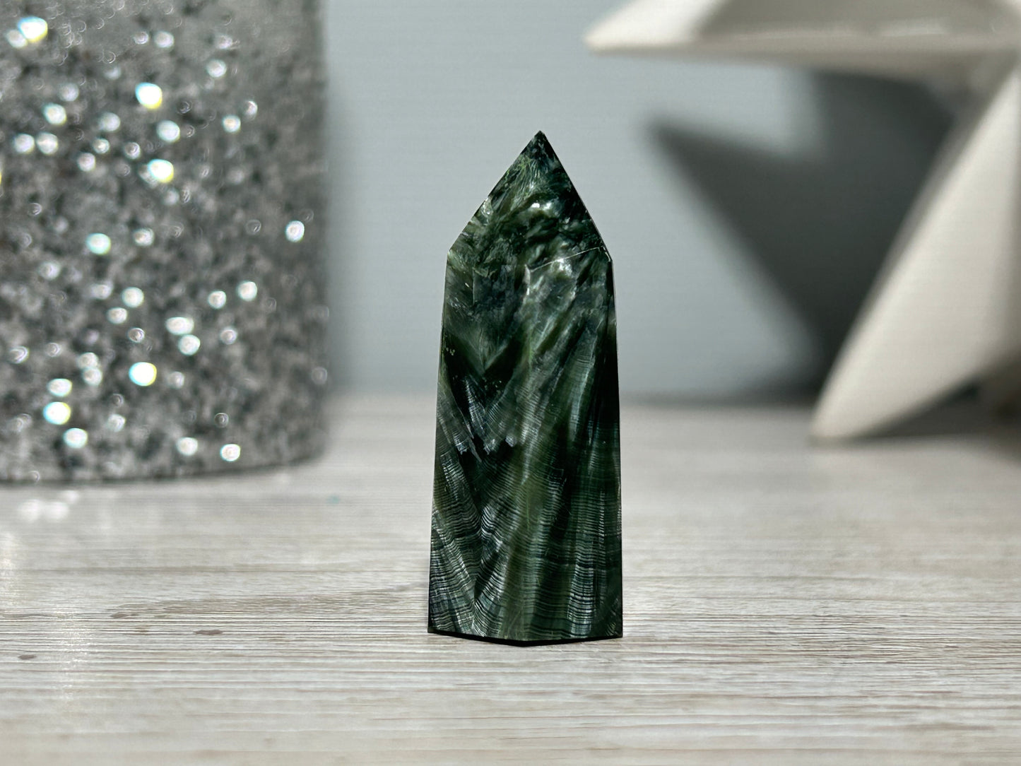 Seraphinite Tower (1.7", 42mm)