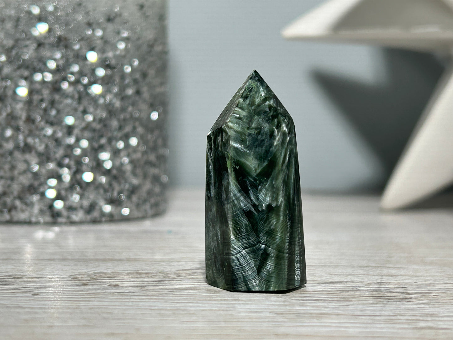 Seraphinite Tower (1.7", 42mm)