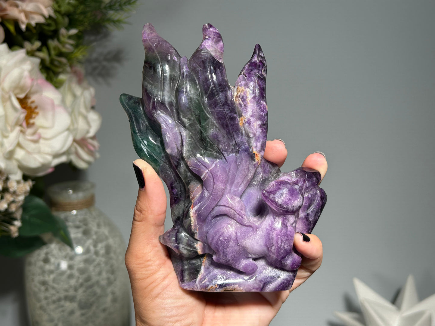 Fluorite Fox (5.3", 135mm)