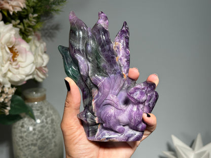 Fluorite Fox (5.3", 135mm)