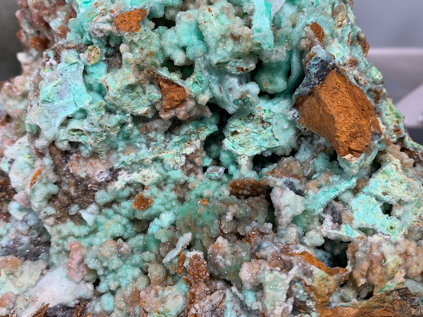 Druzy Chrysoprase (6.1", 155mm)