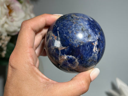 Sodalite Sphere (2.7", 69mm)
