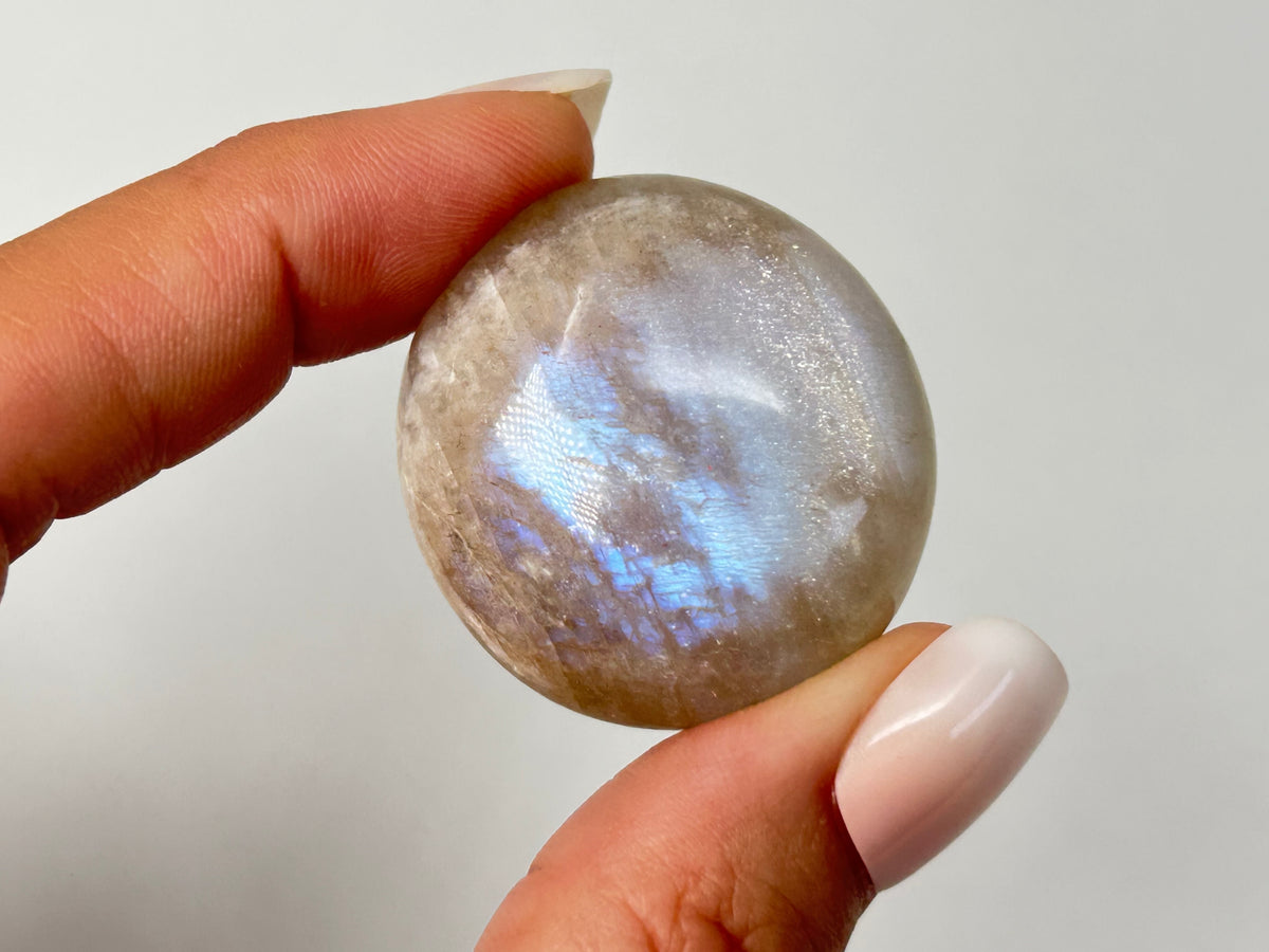 Moonstone Palm Stone #27