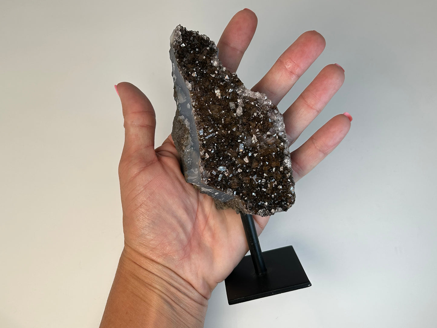 Amethyst on Stand (5.8", 147mm)