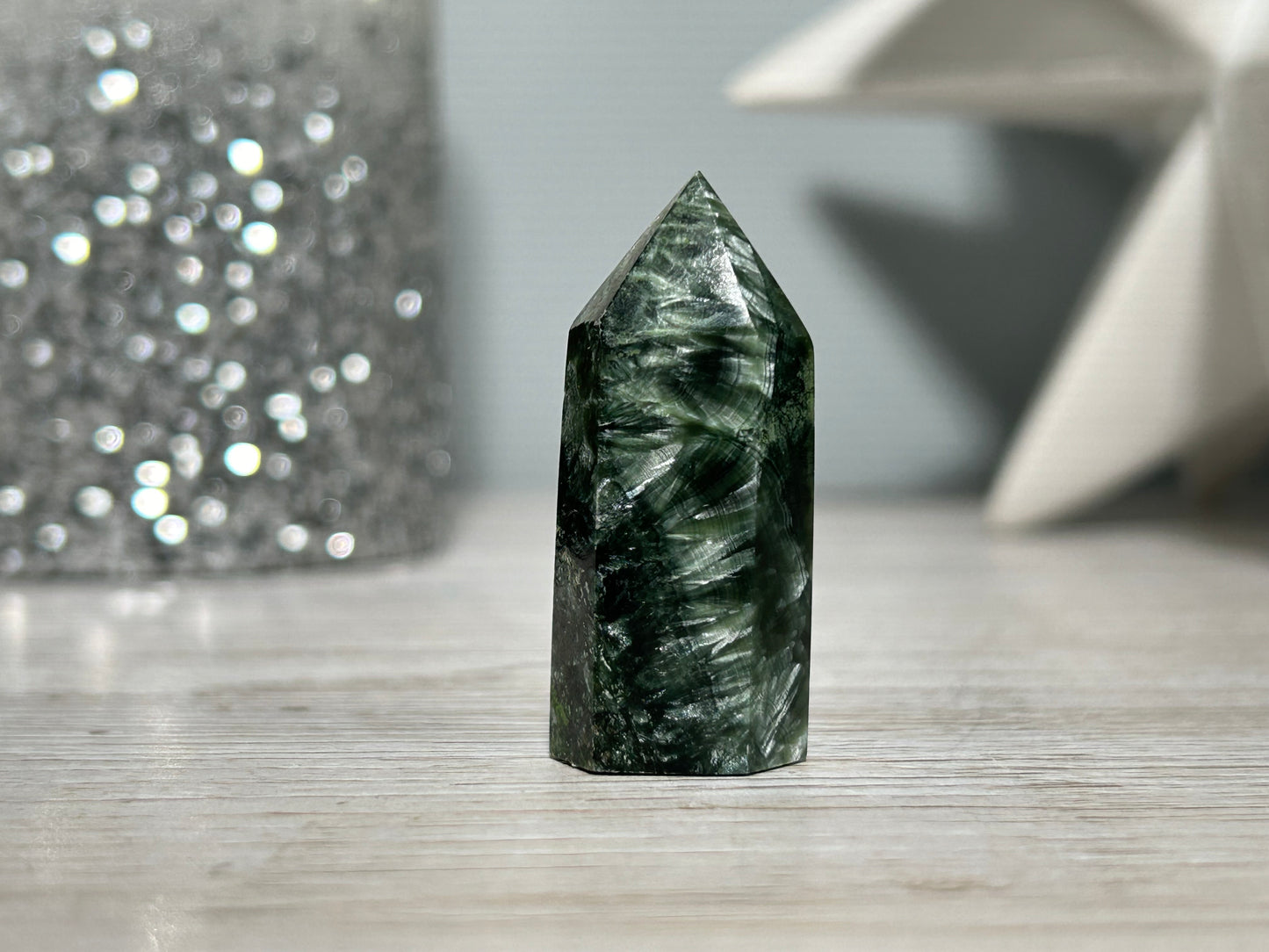 Seraphinite Tower (1.6", 40mm)