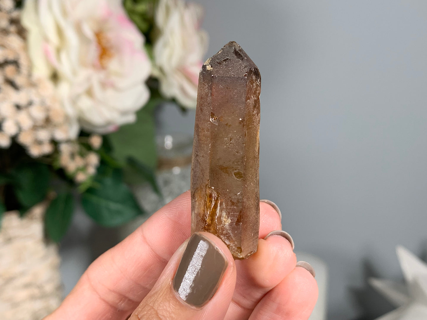 Congo Smoky Citrine Point (2.1", 54mm)