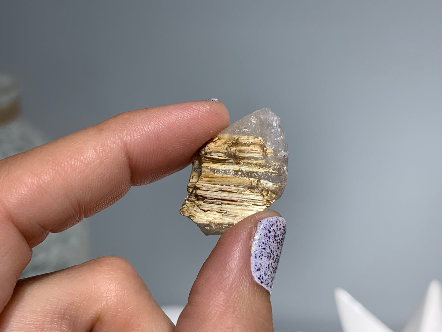 Gold Rutile in Quartz (3-4 grams)