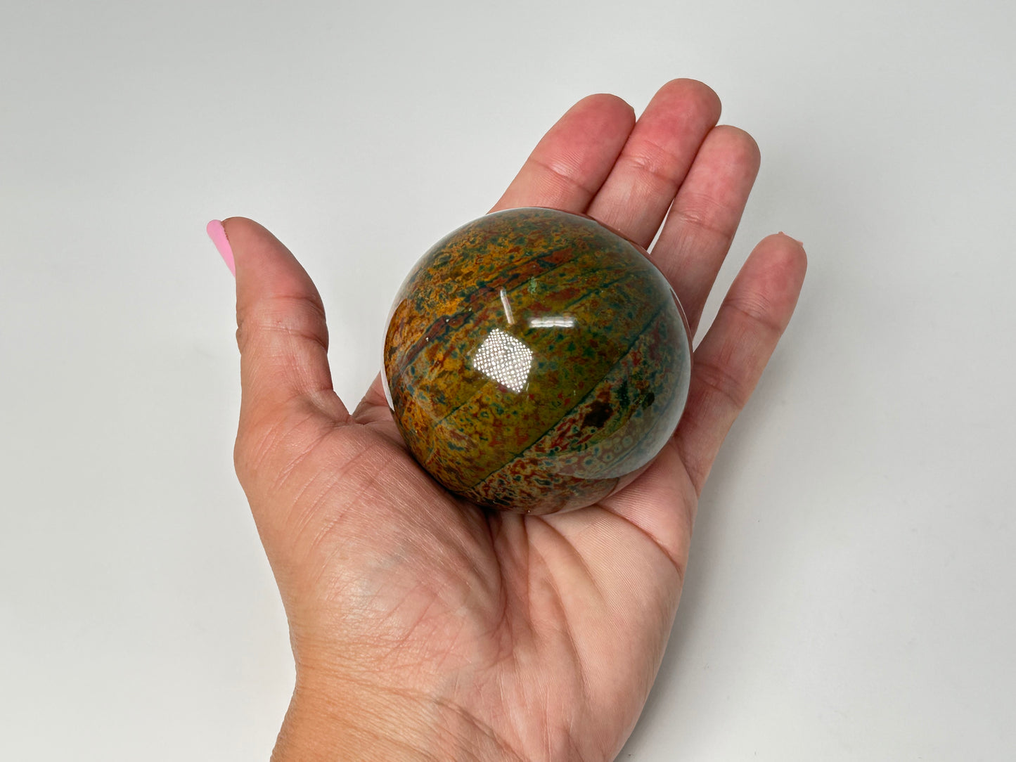 Ocean Jasper Sphere (2.3", 58mm)