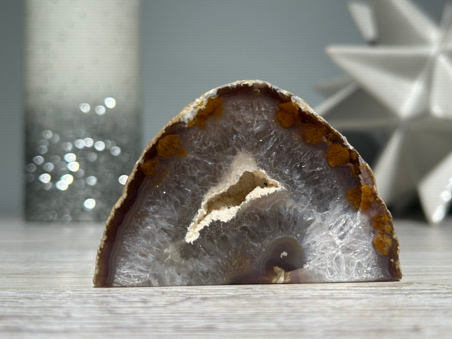 Agate Geode (1.9", 48mm)