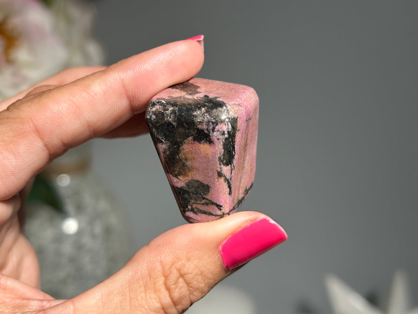 Tumbled Rhodonite XL