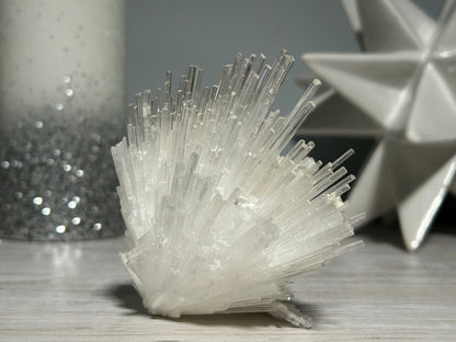 Natural Scolecite Cluster (4.4", 111mm)