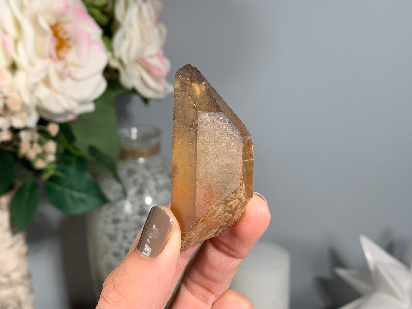 Congo Smoky Citrine Point (2.3", 58mm)