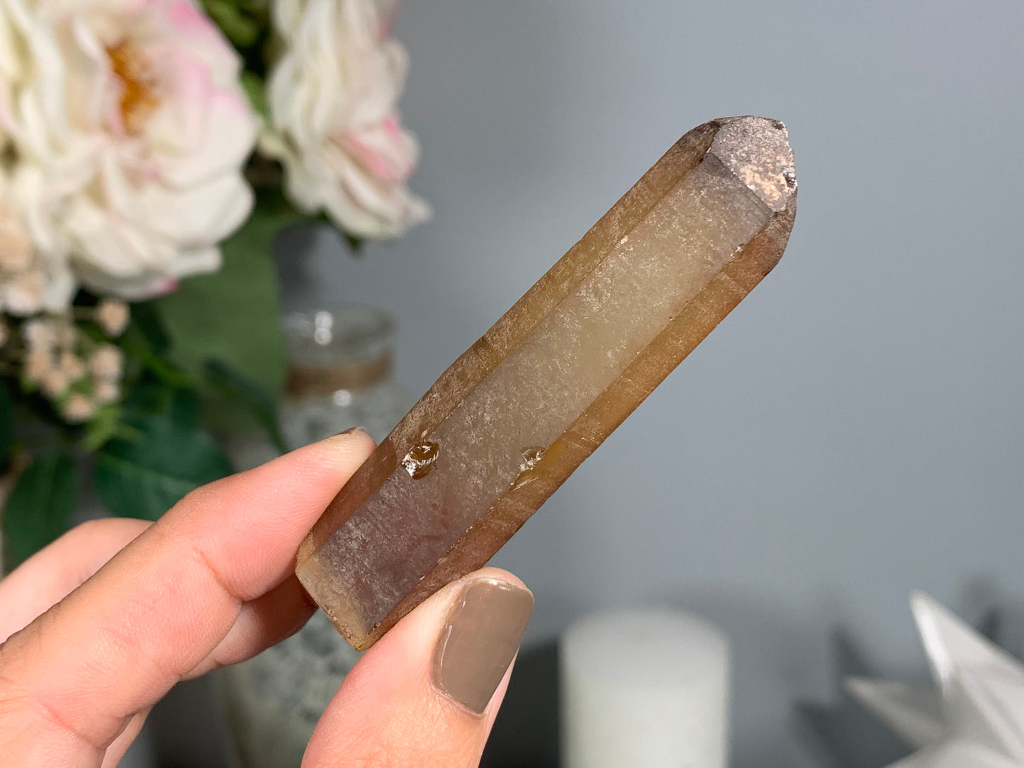 Congo Smoky Citrine Point (2.8", 72mm)