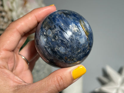 Blue Kyanite Sphere (2.2", 56mm)