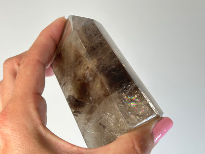 Smoky Quartz Tower (3.5", 89mm)