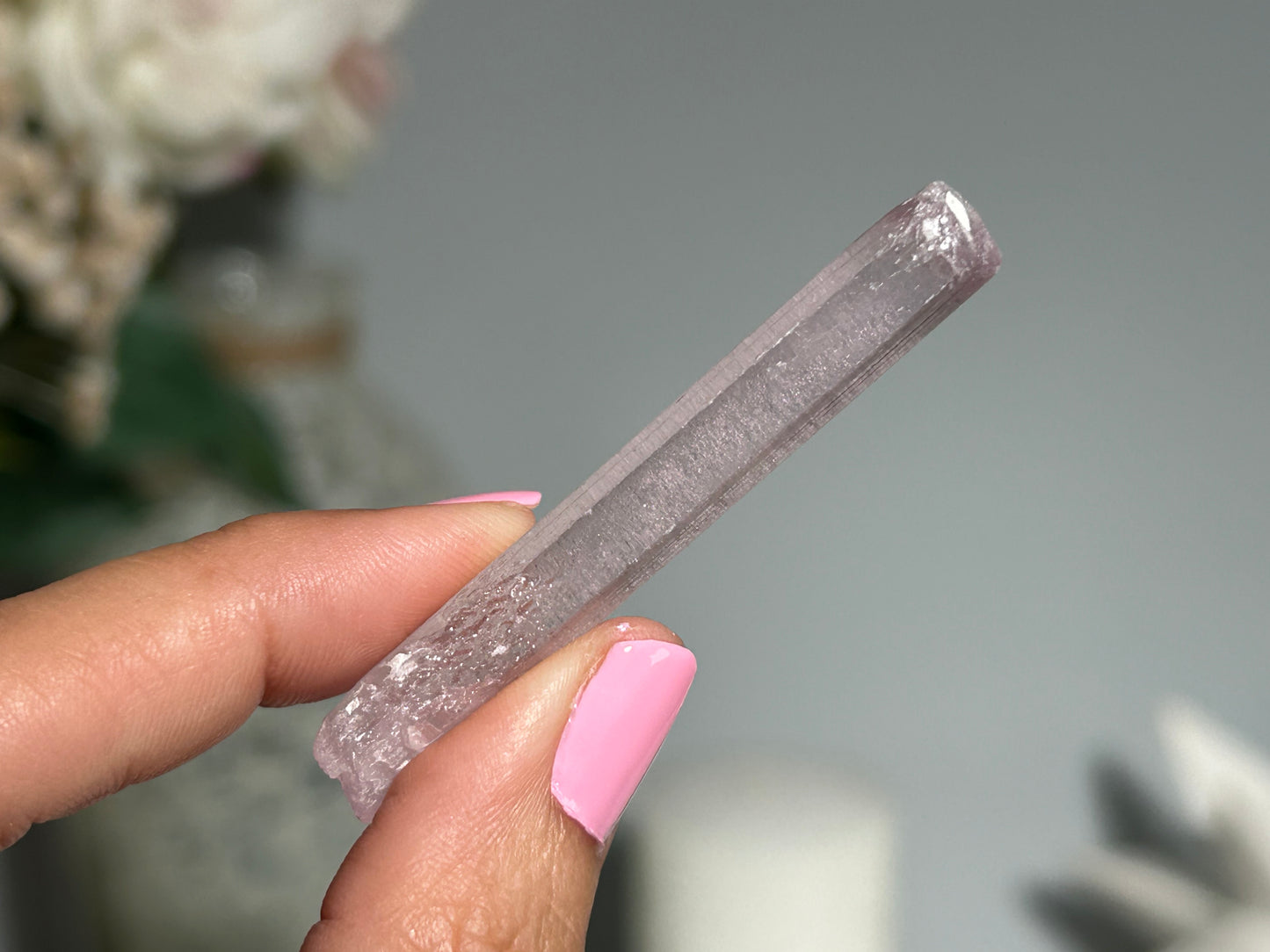 Natural Purple Kunzite Point (2.3", 58mm)