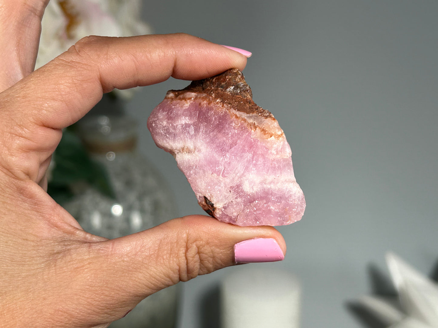 Natural Pink Aragonite (1.9", 49mm)