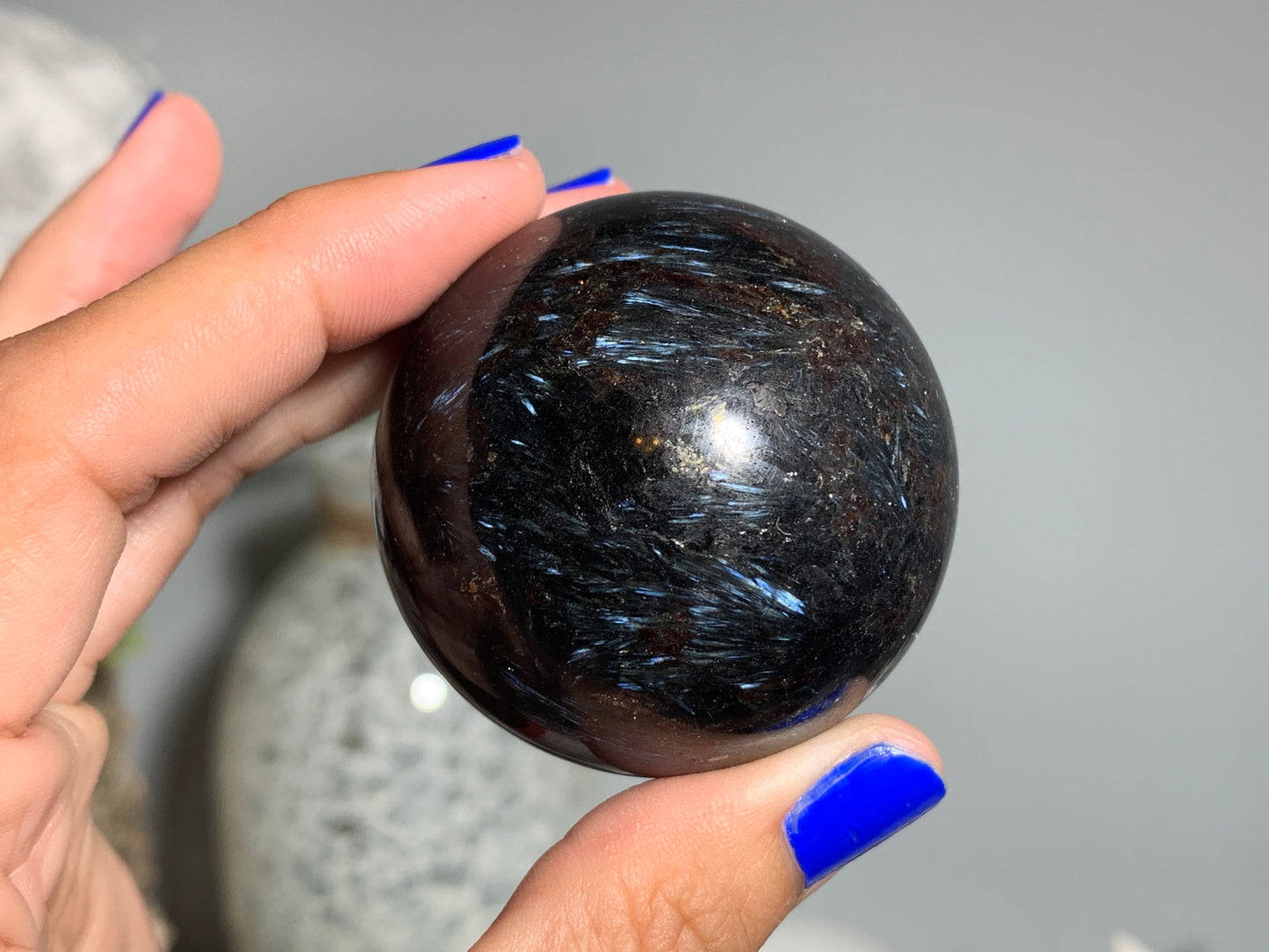 Grade A+ Anthophyllite Sphere (1.75" 45mm)