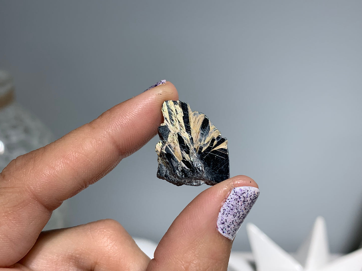 Gold Rutile on Hematite (5-7 grams)