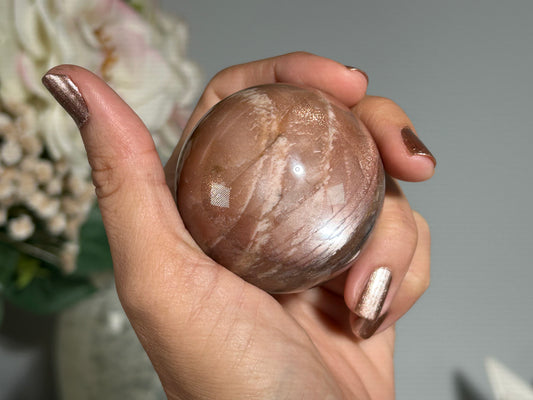 Confetti Sunstone Sphere (2", 52mm)