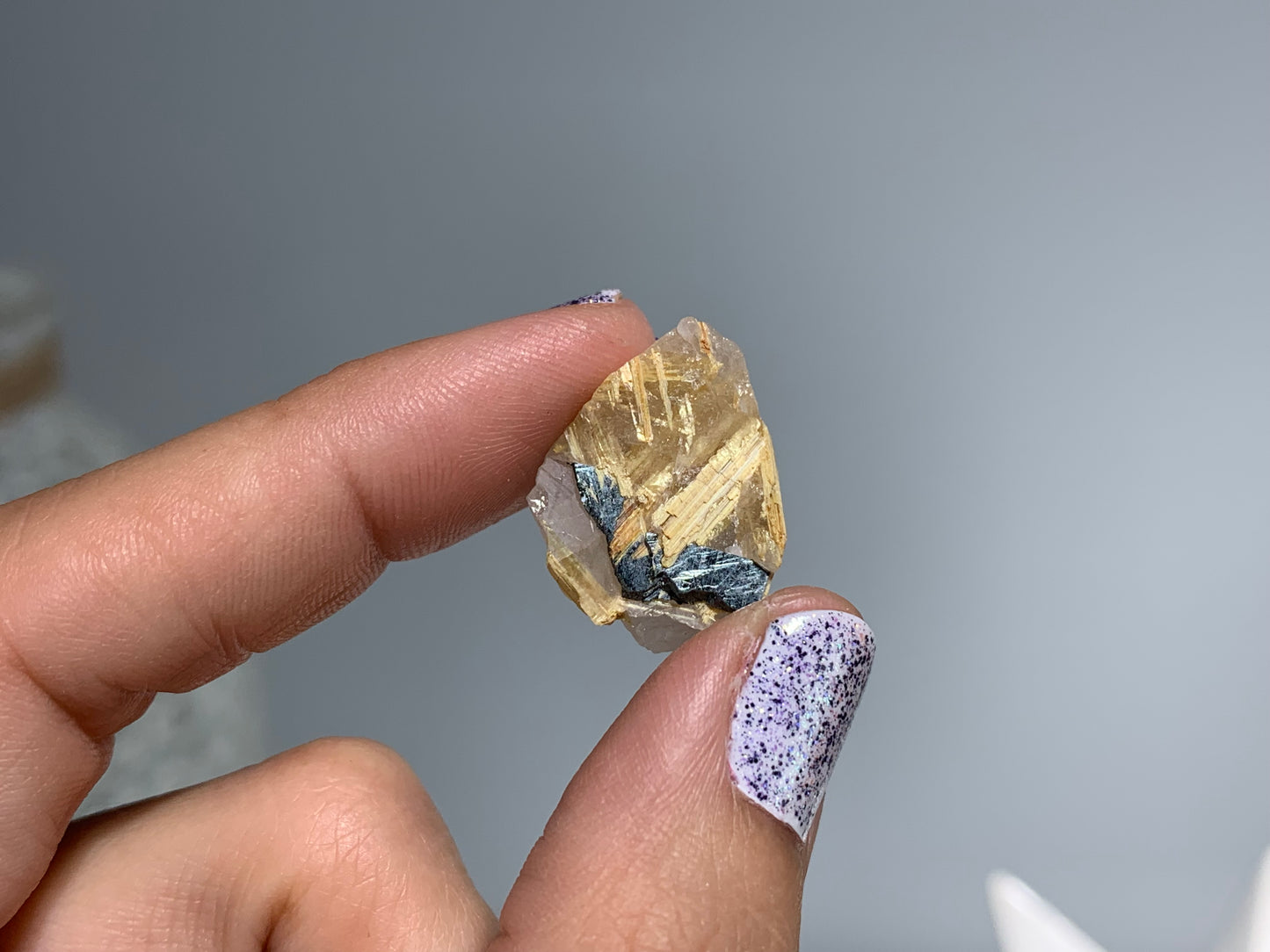 Gold Rutile in Quartz (3-4 grams)