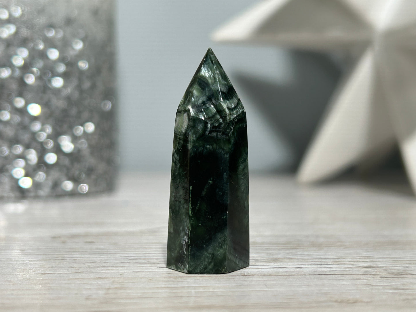 Seraphinite Tower (1.6", 41mm)