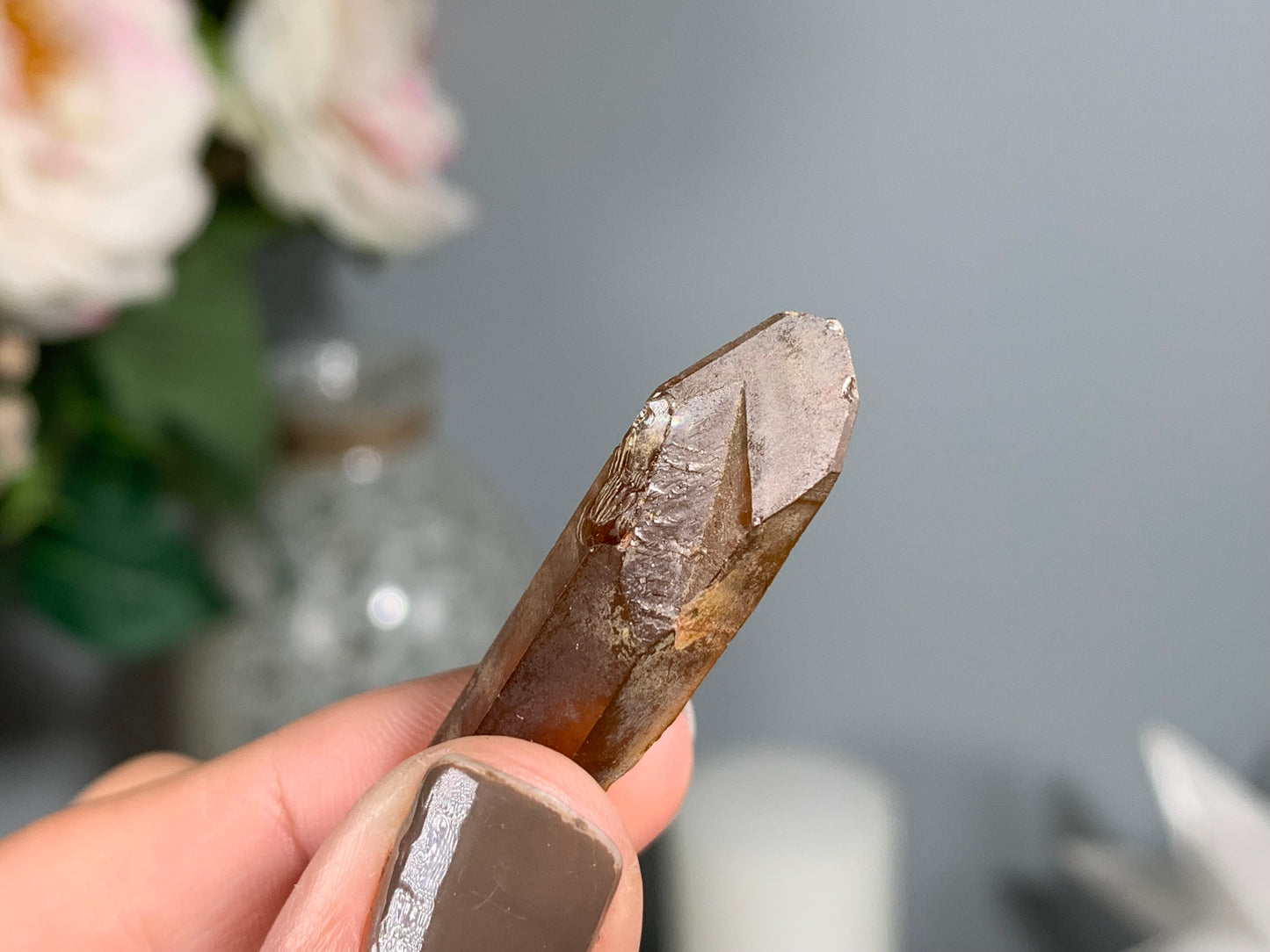 Congo Smoky Citrine Point (1.6", 40mm)