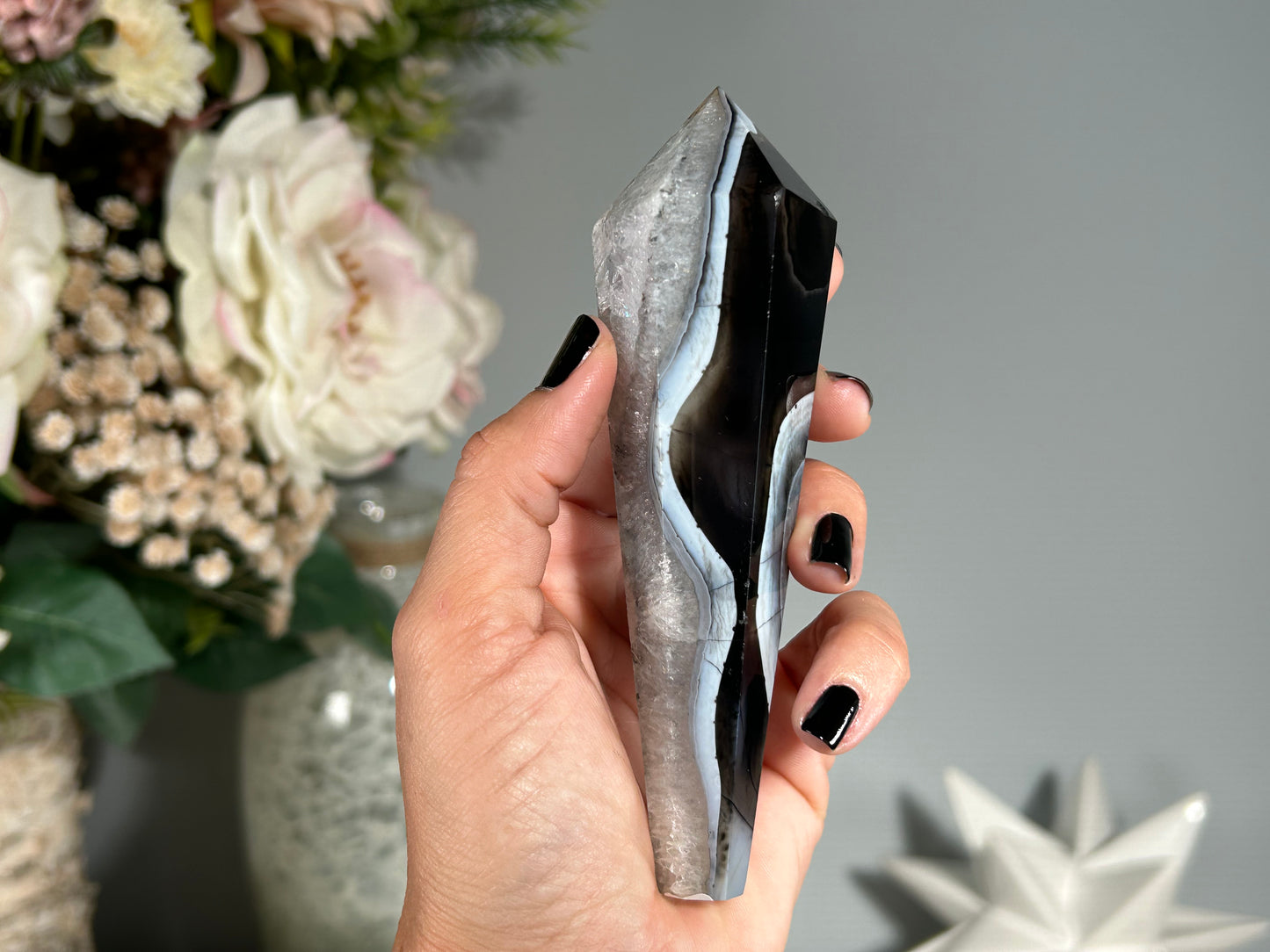 Black Agate Tower (5", 127mm)