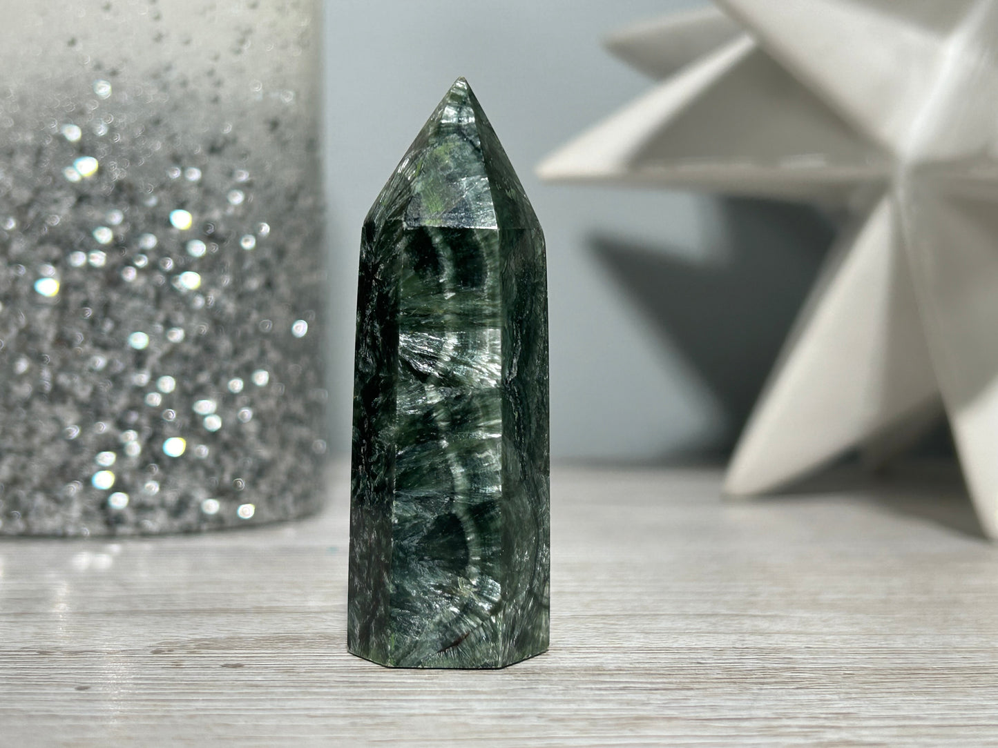 Seraphinite Tower (2.4", 61mm)