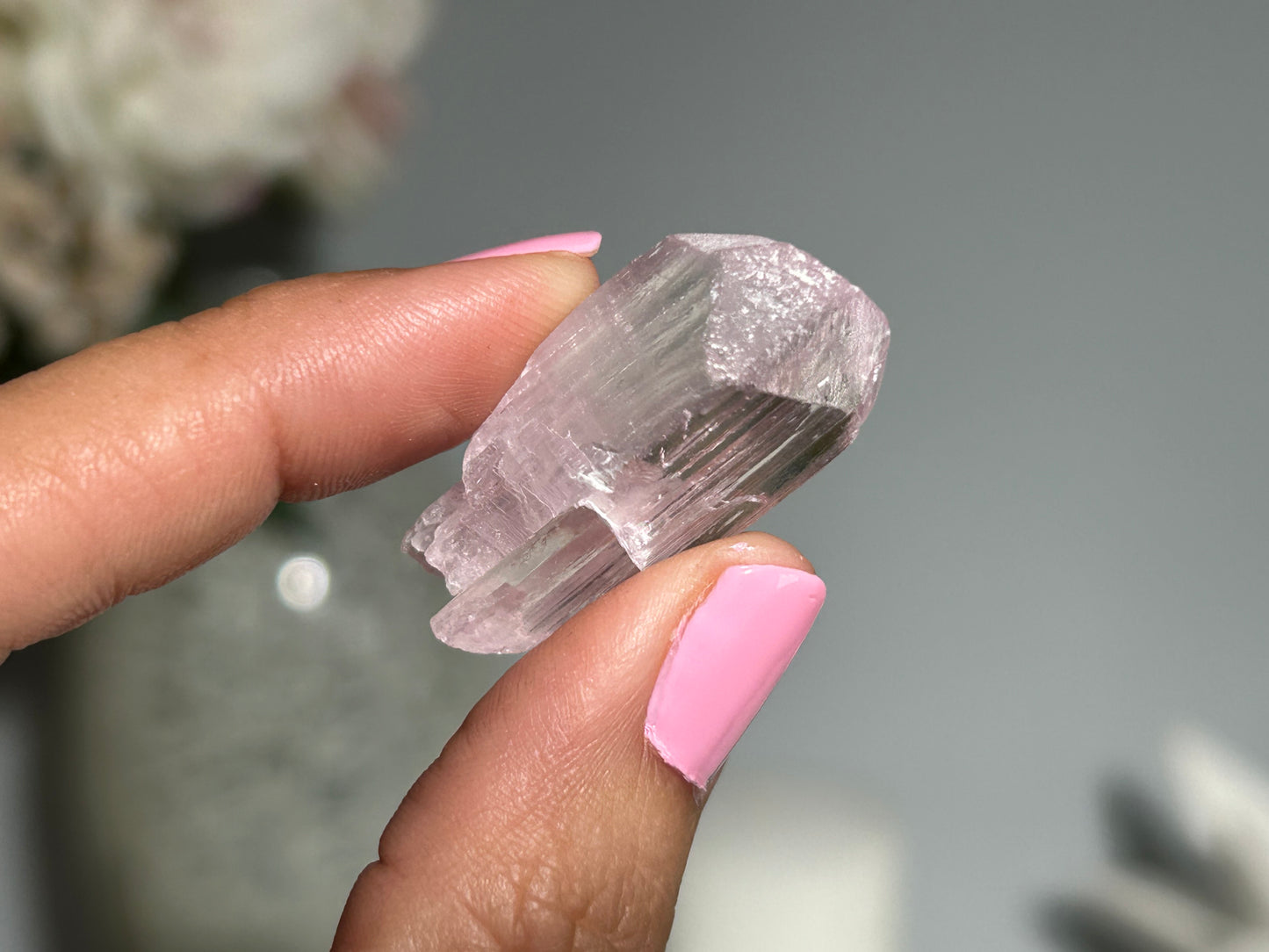 Natural Purple Kunzite Point (1.25", 32mm)