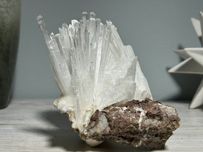 Natural Scolecite Cluster (6.6", 167mm)