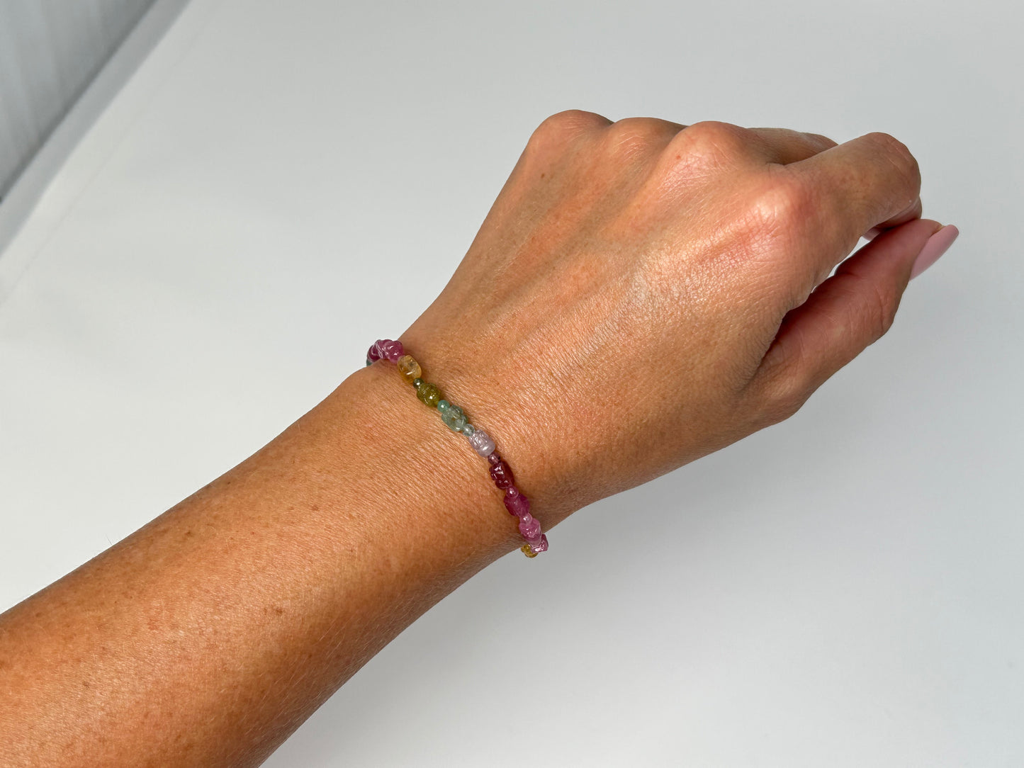 Rainbow Tourmaline Pixiu Bracelet