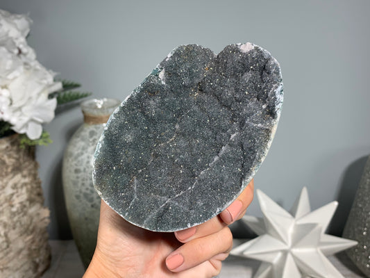 Black Amethyst Cluster(4.3", 115mm)