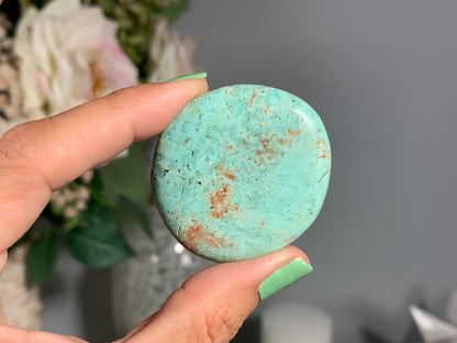 Flat Peruvian Turquoise