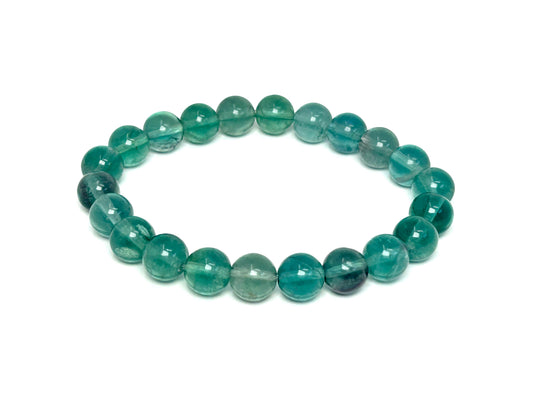 Blue Green Fluorite Bracelet