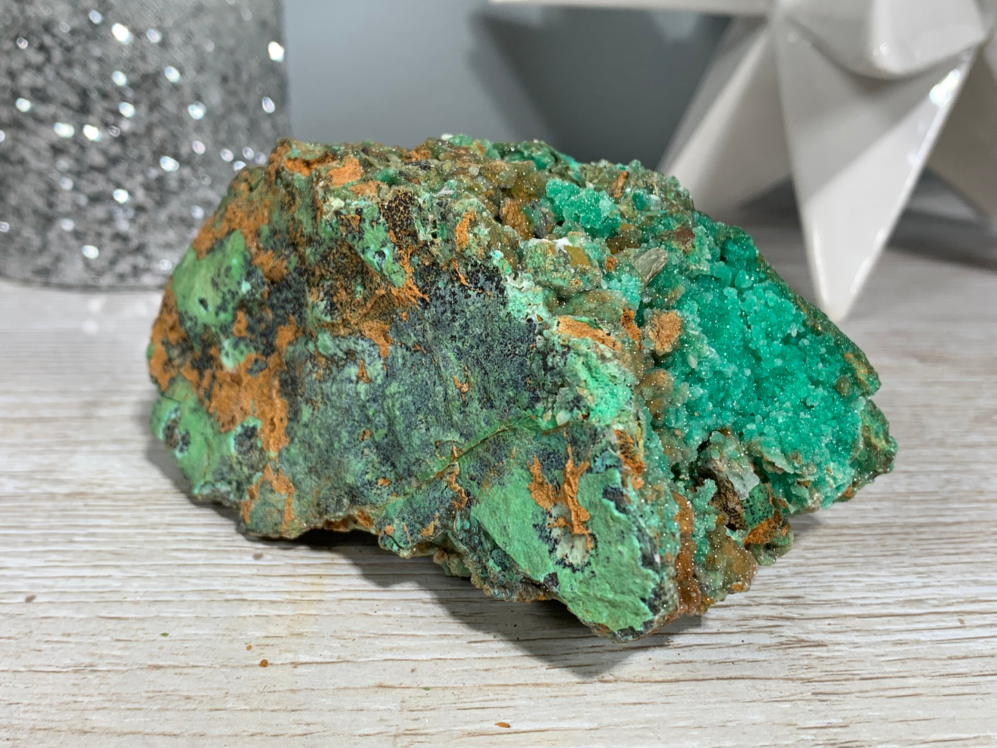 Druzy Chrysoprase (4.1", 105mm)