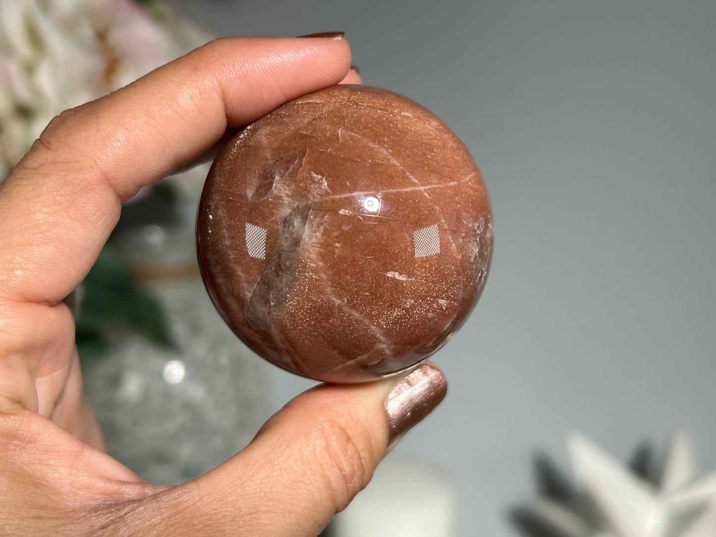 Confetti Sunstone Sphere (1.9", 48mm)