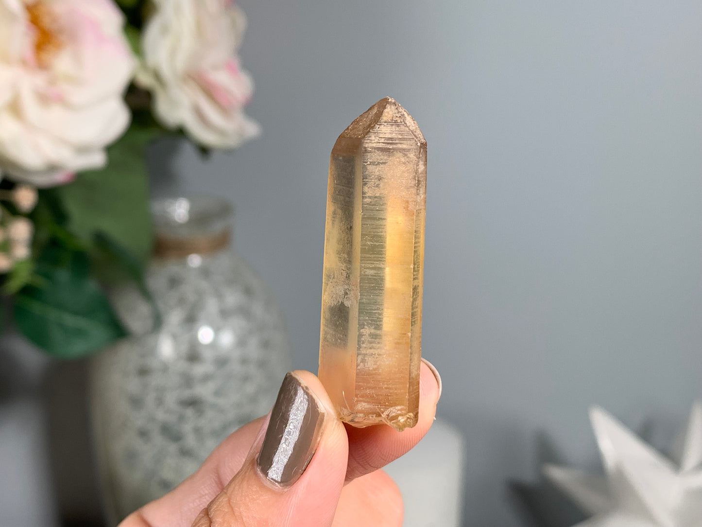 Congo Smoky Citrine Point (1.8", 47mm)