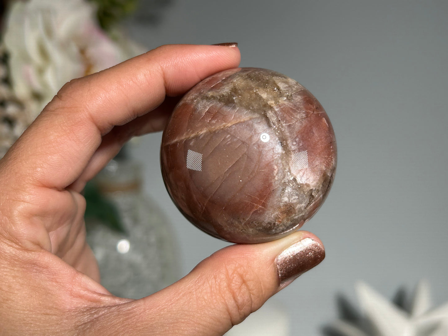 Confetti Sunstone Sphere (1.8", 47mm)